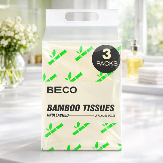 Bamboo Facial Tissues - 200 pulls | Pack of 3