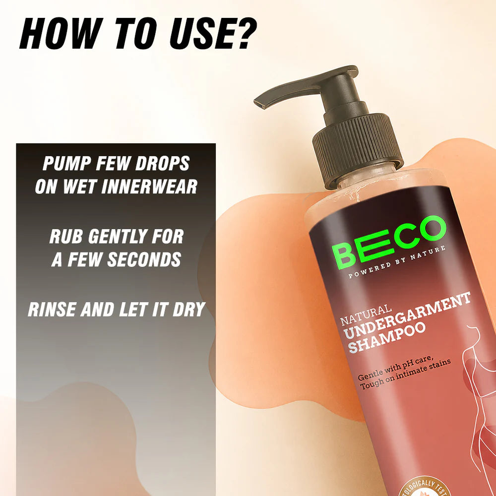 Natural Undergarment Liquid Shampoo 500 ML