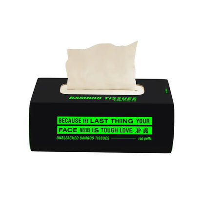 Bamboo Facial Tissues - 100 pulls 2ply